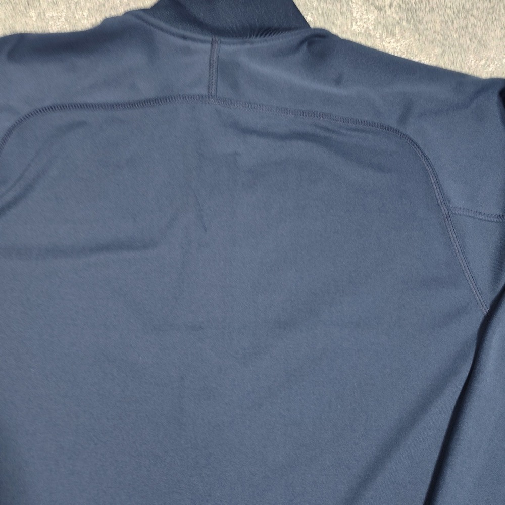 Nike Track Jacket Mens L Training Navy Blue Full Zip Activewear Good - Picture 5 of 12